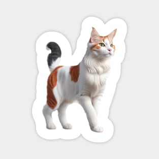 Turkish Van cat Magnet