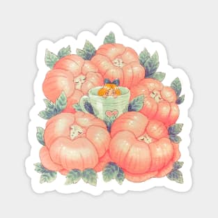 Alice in the Wonderland white roses Magnet