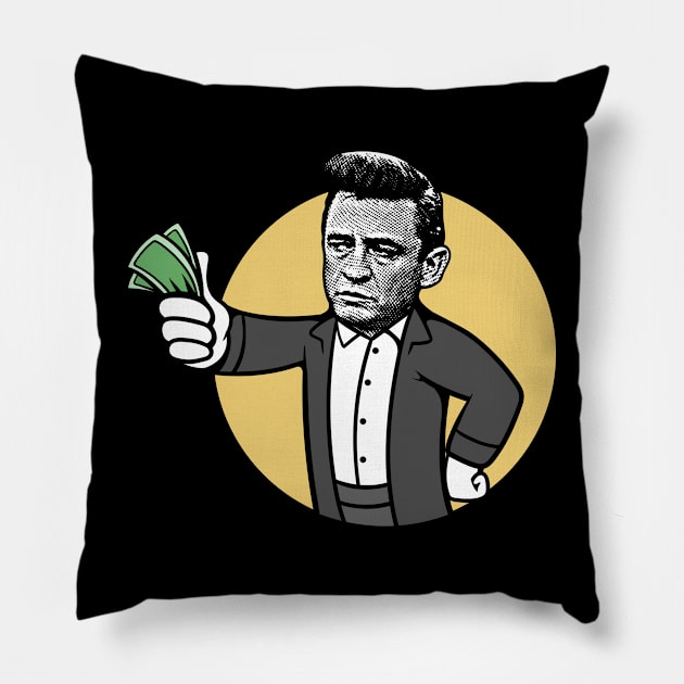 Cash Boy Pillow by Camelo