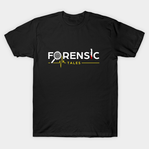 Discover Forensic Tales Logo Graphic - Podcast - T-Shirt