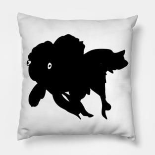 Goldfish Black White 3 Pillow