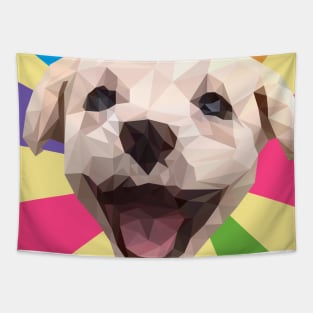 Golden Retriever Dog Face Tapestry