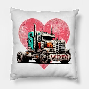 Valentine truck Pillow