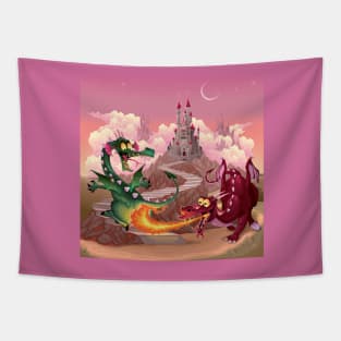 Dragon's Castle Tapestry
