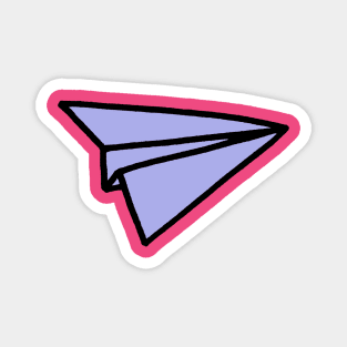 Paper Airplane Magnet