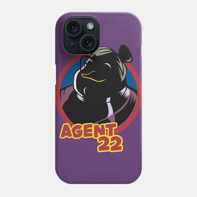 Agent 22 Phone Case by DeepDiveThreads