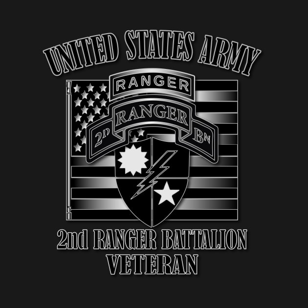 2nd Ranger Battalion- Veteran by Relaxed Lifestyle Products