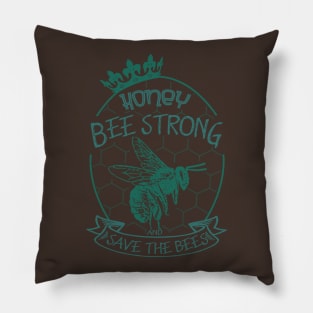 Honey bee design Pillow