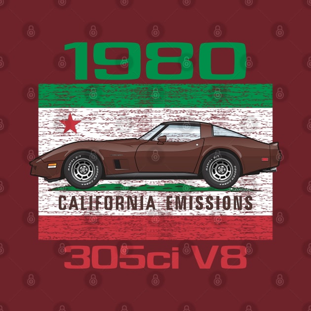 California Emissions Brown 1980 by JRCustoms44