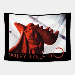 Red Rooster Wakey Wakey Tapestry