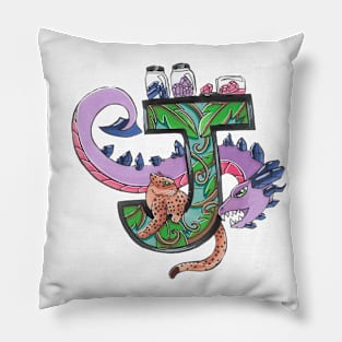 Jewel dragon Pillow