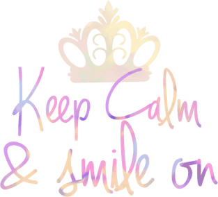 Keep Calm, Smile On Magnet