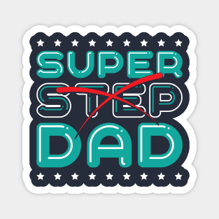 Super Step Dad Magnet