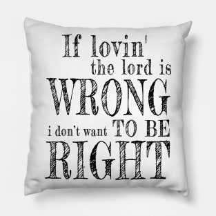 American Quotes - Rev Brown White Pillow