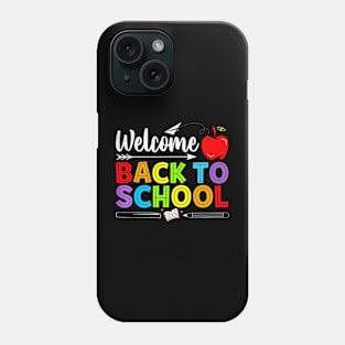 Welcome Back To School Teacher Love Phone Case