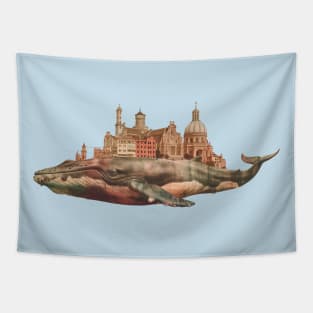 Whale of a town Tapestry