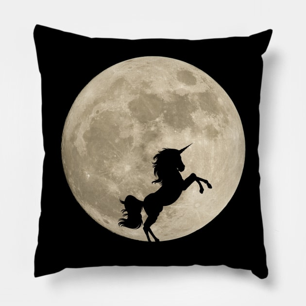 Flying Horse Pillow by Falfa