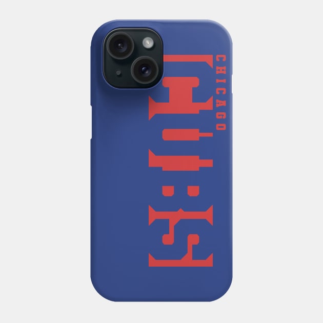 Cubs Chicago Phone Case by Nagorniak