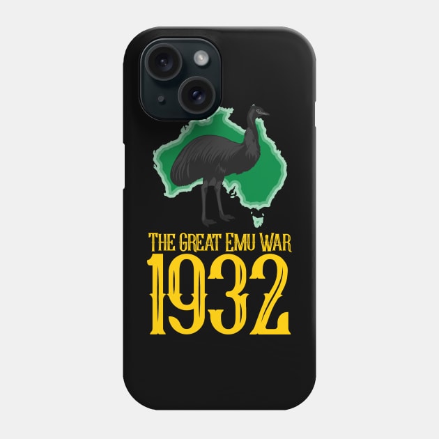 The Great Emu War Phone Case by PCB1981