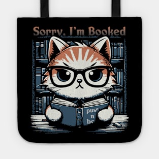 Sorry, I'm Booked Tote