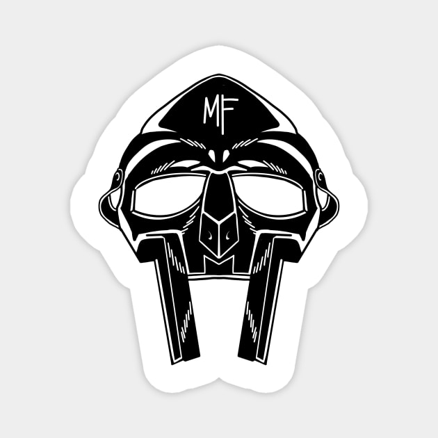 RIP MF Doom Magnet by hiphopshark