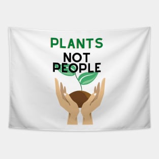 Plants not People Tapestry