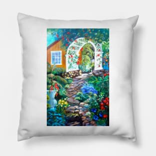 Garden Arbor Pillow