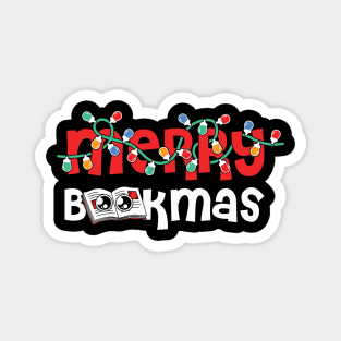 Merry bookmas Magnet