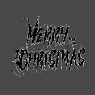 Merry Christmas (Black Metal) T-Shirt