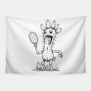 Undead cactus zombie Tapestry