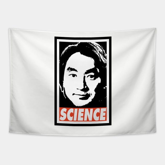 Kaku Science Tapestry by Nerd_art