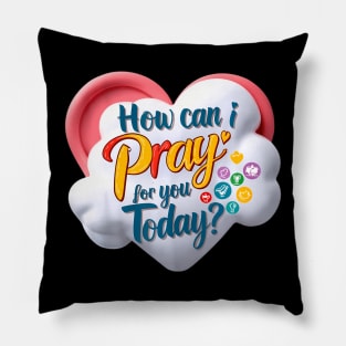 How do I pray for you todays Islamic prayer Pillow