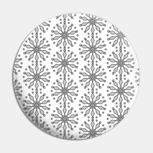 Black and white seamless pattern design art Pin