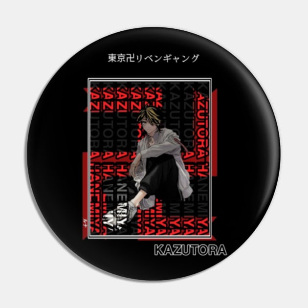 Tokyo Revengers Original Illustration Pinback Button (Kazutora