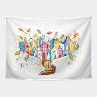 Home sweet home Tapestry