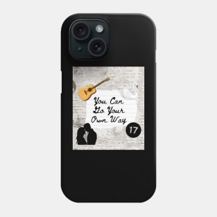 Go Your Own Way Fleetwood Mac Lyric Print Phone Case