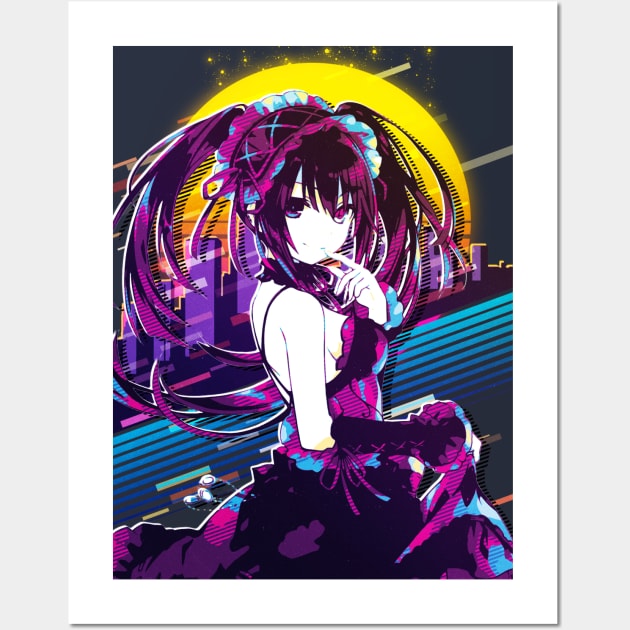  Tina Art Date a live Tokisaki Kurumi Anime Funny Large Framed  Poster with hooks 24x36 INCH: Posters & Prints