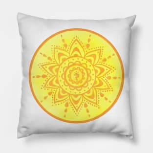 Mandala navel chakra Pillow