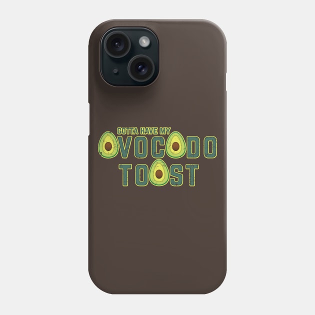 Avocado Toast Phone Case by KennefRiggles