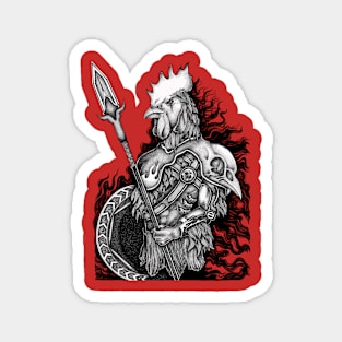 Chicken Knight Magnet