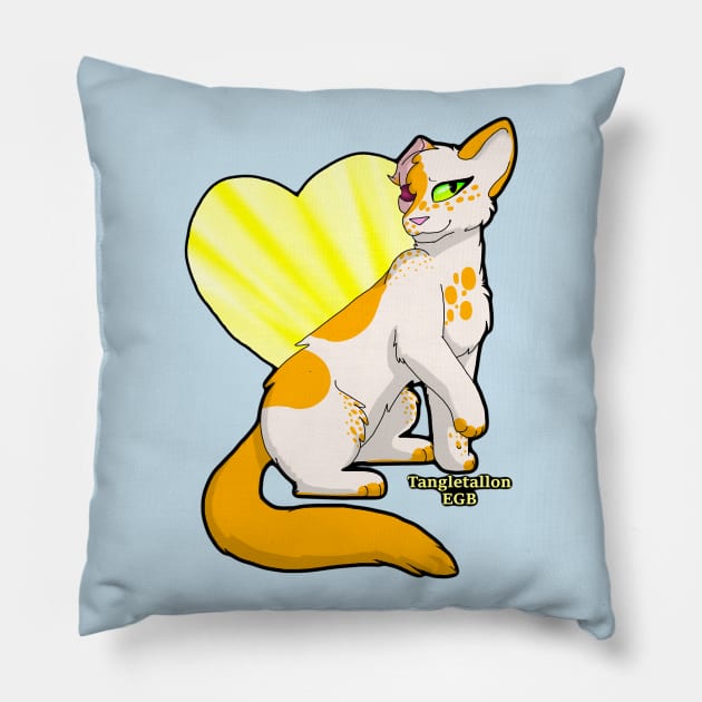 Brightheart Pillow by TangletallonMeow