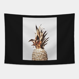 Pineapple print, Gold, Pineapple top, Minimalist, Modern print Tapestry