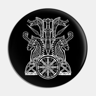 Celtic War Machine Pin