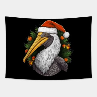 Pelican Christmas Tapestry