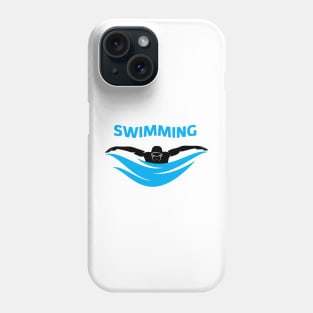 Swimming fan coach instructor lover gift for swimmer Phone Case