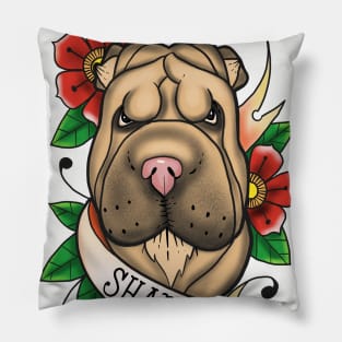 King Shar Pei Pillow