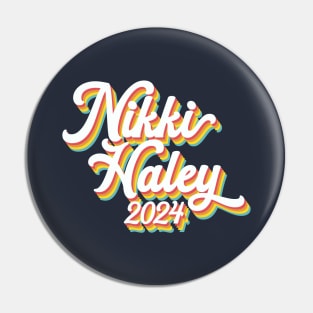 Nikki Haley 2024 President Pin