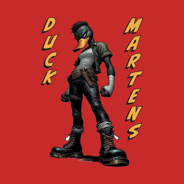 Duck Martens - Tough Ducks in Boots by Boffoscope