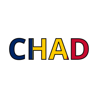 Drapeau  Chad T-Shirt
