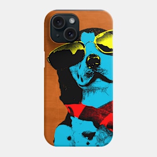 POP ART COOL STAR DOG Phone Case